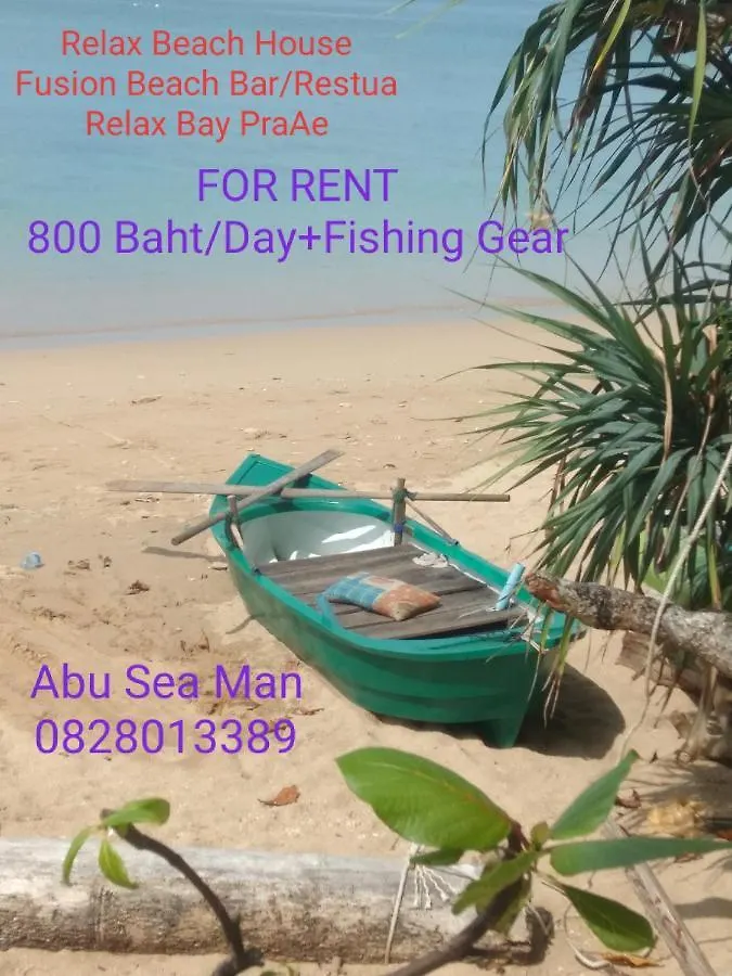 Relax Beach House Restaurant Villa Ko Lanta Semesterbostad